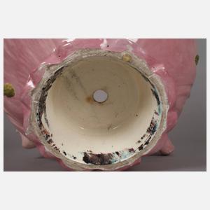 Delphin Massier große figürliche Blumensäule