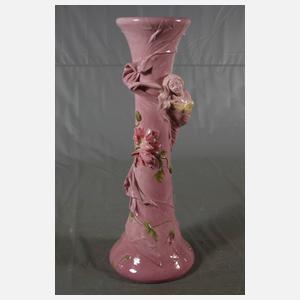 Delphin Massier große figürliche Blumensäule