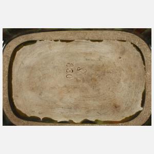 Drei Jugendstilvasen Siegersdorf/Schlesien