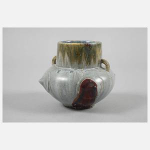 Drei Jugendstilvasen Siegersdorf/Schlesien