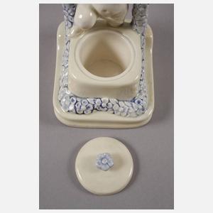 Karlsruhe figürliches Tintenfass