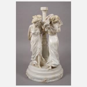 Tischlampenfuß Frauenreigen