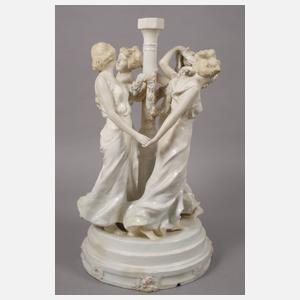 Tischlampenfuß Frauenreigen