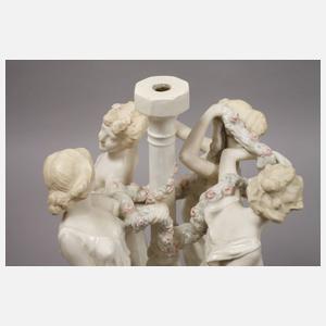 Tischlampenfuß Frauenreigen