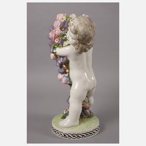 Carl Klimt großer Blütenputto