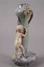 Hippolyte Boulenger & Cie. Vase mit Putto