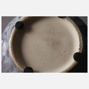 Hippolyte Boulenger & Cie. Vase mit Putto