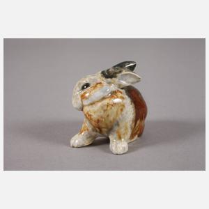 Langenzersdorfer Keramik "Haserl kratzend"