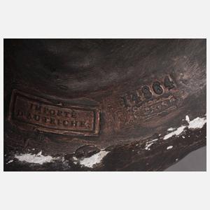 Wilhelm Schiller & Sohn große Jugendstilfigur