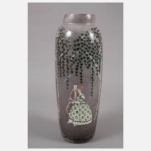 Anton Lang Vase mit Figurenmalerei