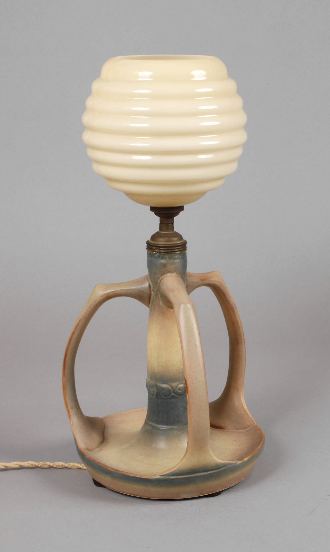 Lampenfuß Spritzdekor