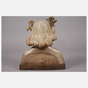 Goldscheider Wien Büste "Narzisse"