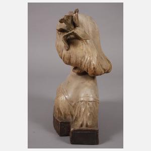 Goldscheider Wien Büste "Narzisse"