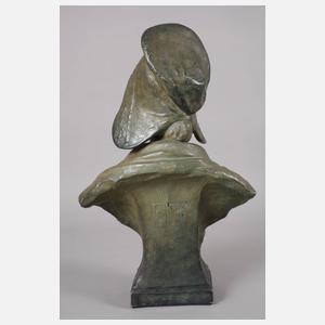 Goldscheider Wien Damenbüste Holländerin