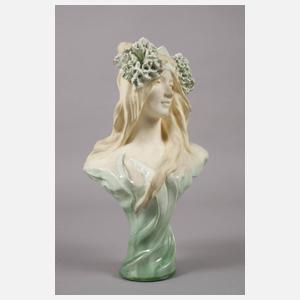 Goldscheider Wien Büste "Athenais"