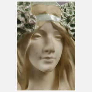 Goldscheider Wien Büste "Athenais"