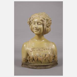 Goldscheider Wien Büste "Jeunesse"