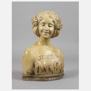 Goldscheider Wien Büste "Jeunesse"