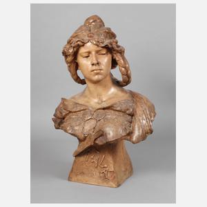 Richard de Aurili Terrakottabüste "Atala"