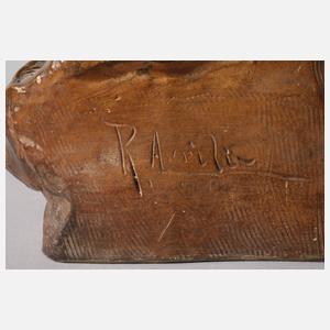 Mädchenbüste Richard Aurili