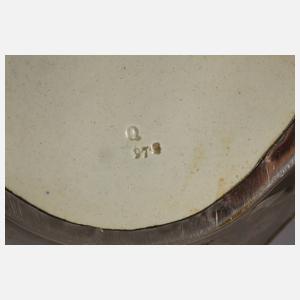 J. von Schwarz Tablett "Die Nacht"