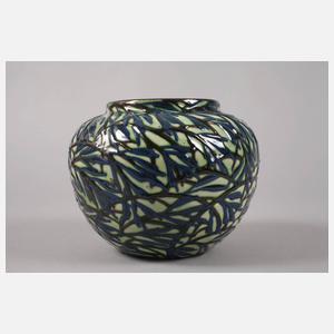 Max Laeuger, Vase Schlickerdekor