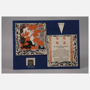 Alfred Roller, Grafiken aus "Ver Sacrum"