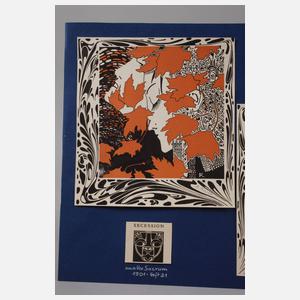 Alfred Roller, Grafiken aus "Ver Sacrum"