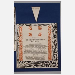 Alfred Roller, Grafiken aus "Ver Sacrum"