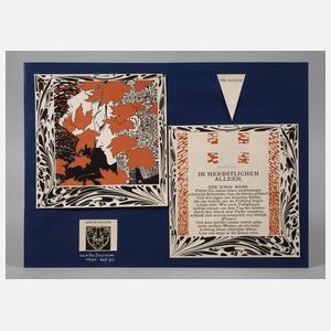 Alfred Roller, Grafiken aus "Ver Sacrum"