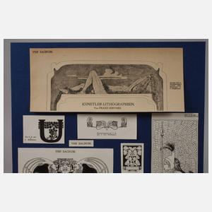 Sammlung Vignetten aus "Ver Sacrum"