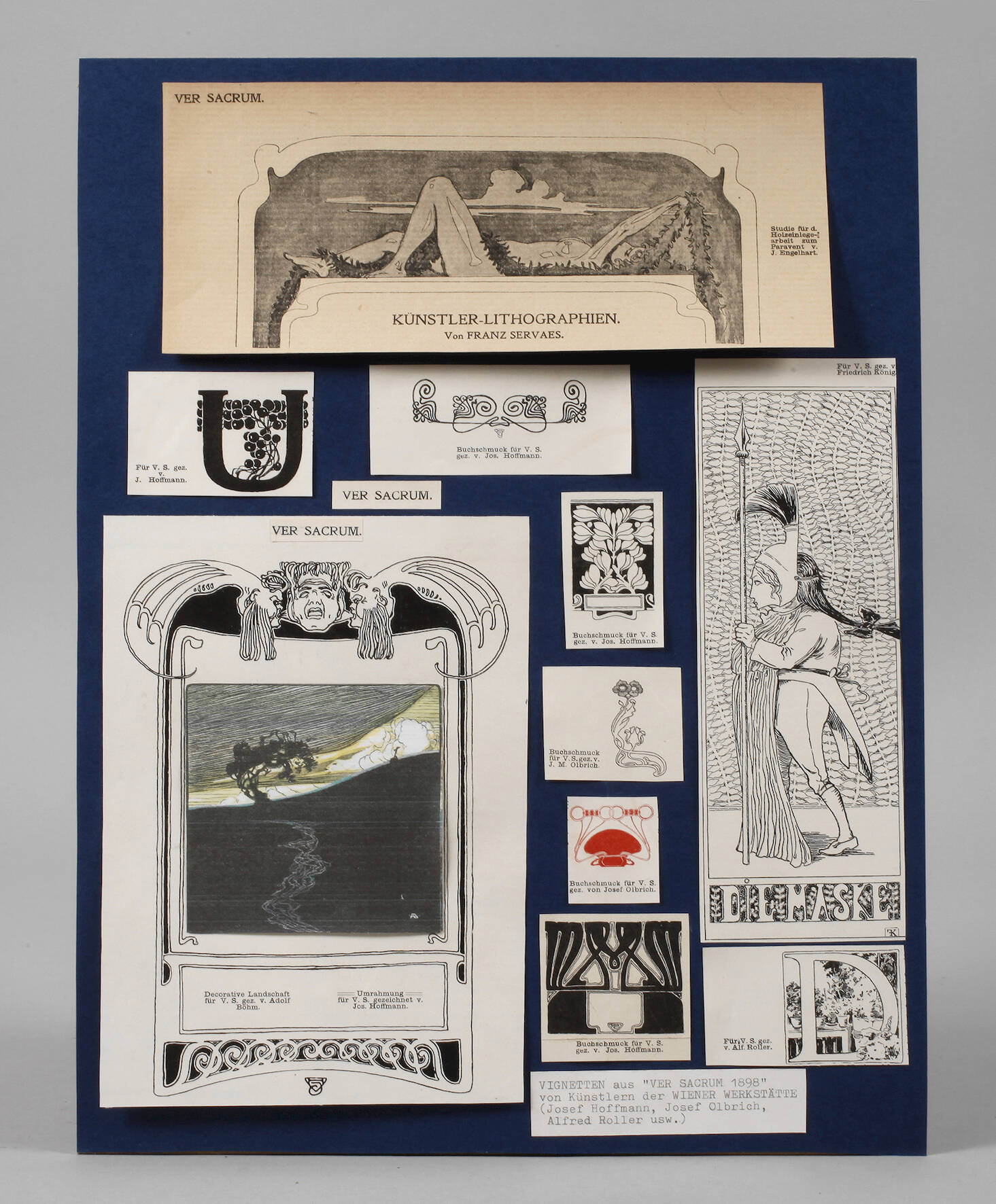 Sammlung Vignetten aus "Ver Sacrum"