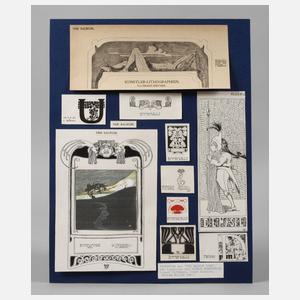 Sammlung Vignetten aus "Ver Sacrum"