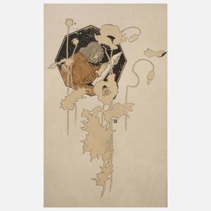 Koloman Moser, Allegorie der Mal- und Zeichenkunst