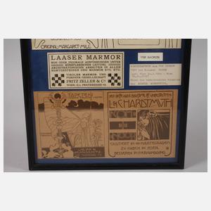 Koloman Moser, Werbevignetten aus "Ver Sacrum"