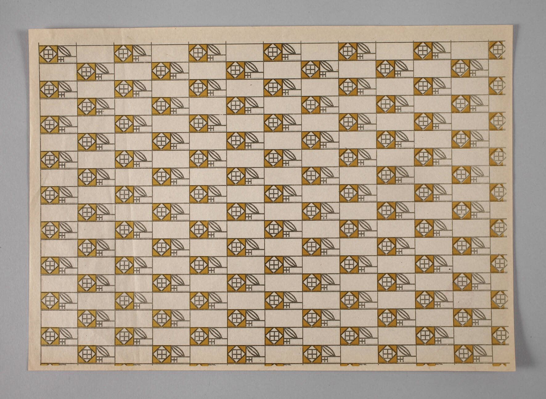 Einschlagpapier der Wiener Werkstätte