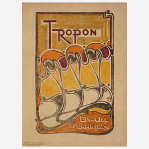 Henry van de Velde, Werbeplakat Tropon