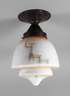 Deckenlampe Art déco