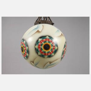 Hängelampe Art déco