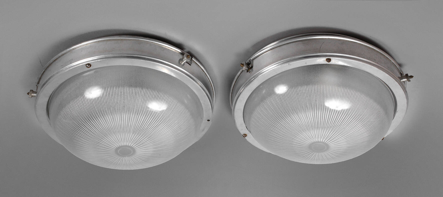 Paar Deckenlampen Art déco