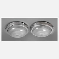 Paar Deckenlampen Art déco111