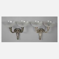 Paar Wandlampen Art déco111