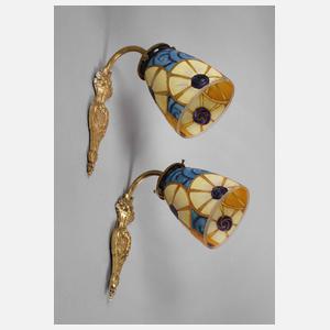 Paar Wandlampen Frankreich