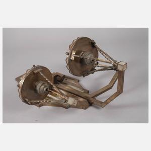 Paar Wandlampen Art déco