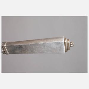 Georg Jensen Tortenmesser "Pyramide" Silber