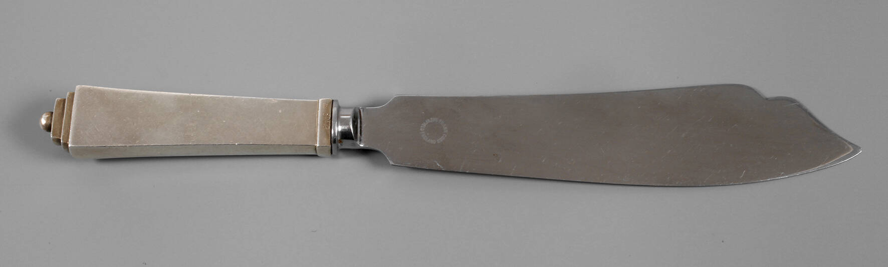Georg Jensen Tortenmesser "Pyramide" Silber