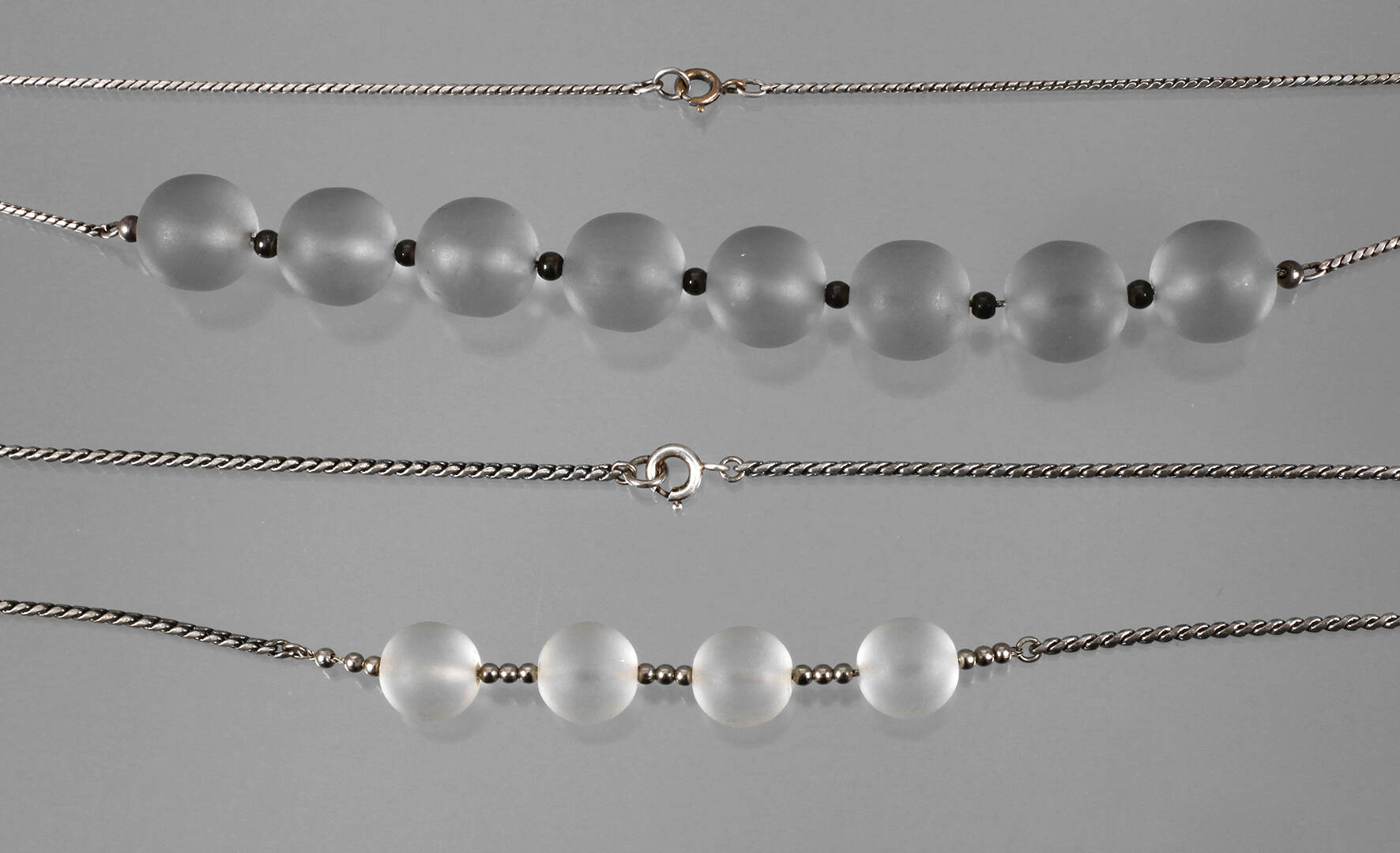 Zwei WMF Myra Colliers