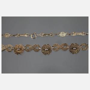 Theodor Fahrner Brosche und Collier