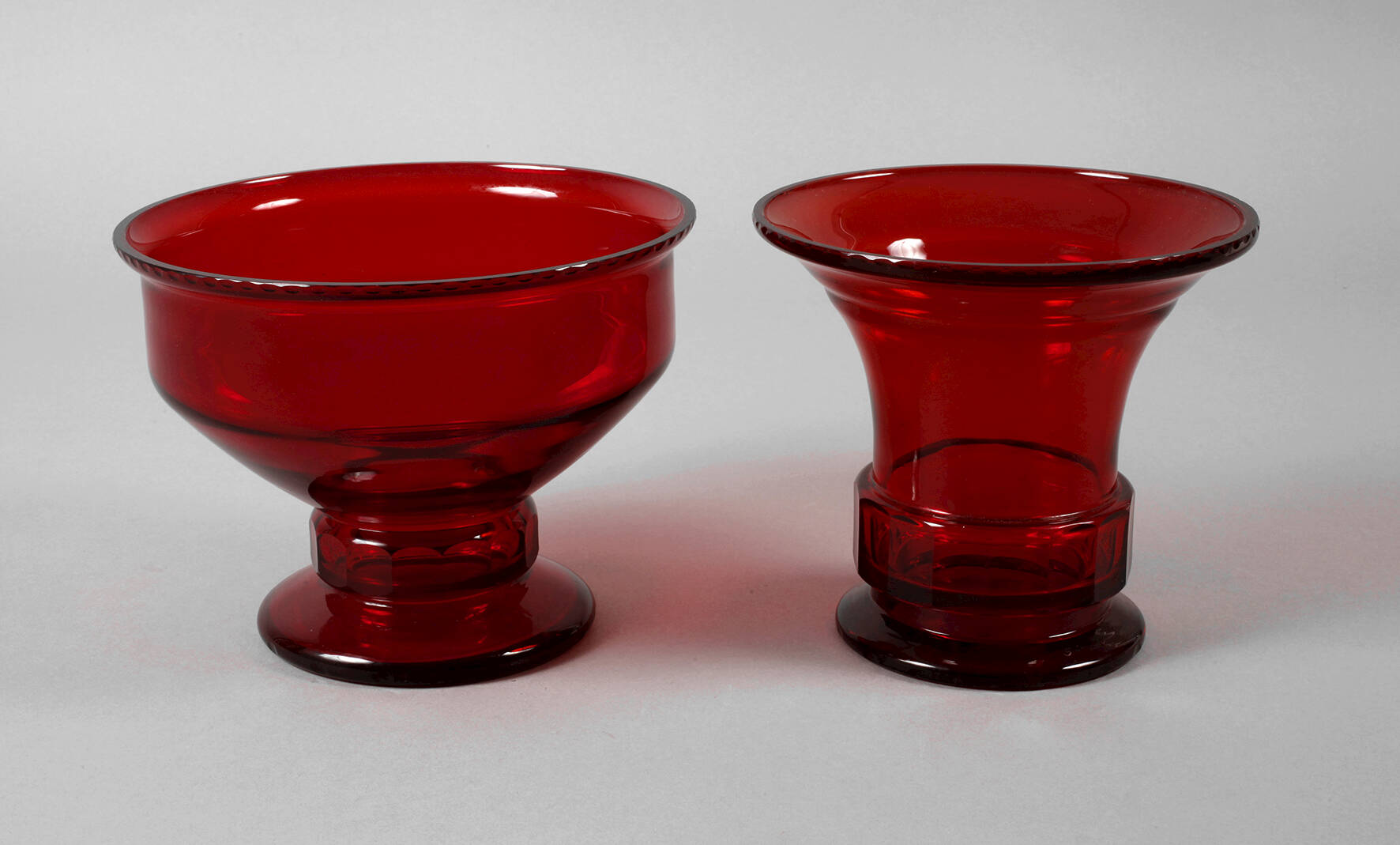 Jean Beck Schale und Vase Art déco