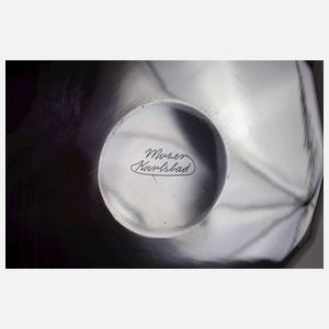 Moser Karlsbad Vase mit Figurenfries